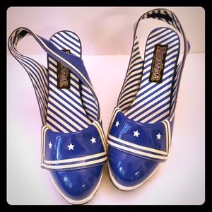Fumtaima sailor style pinup girl heels